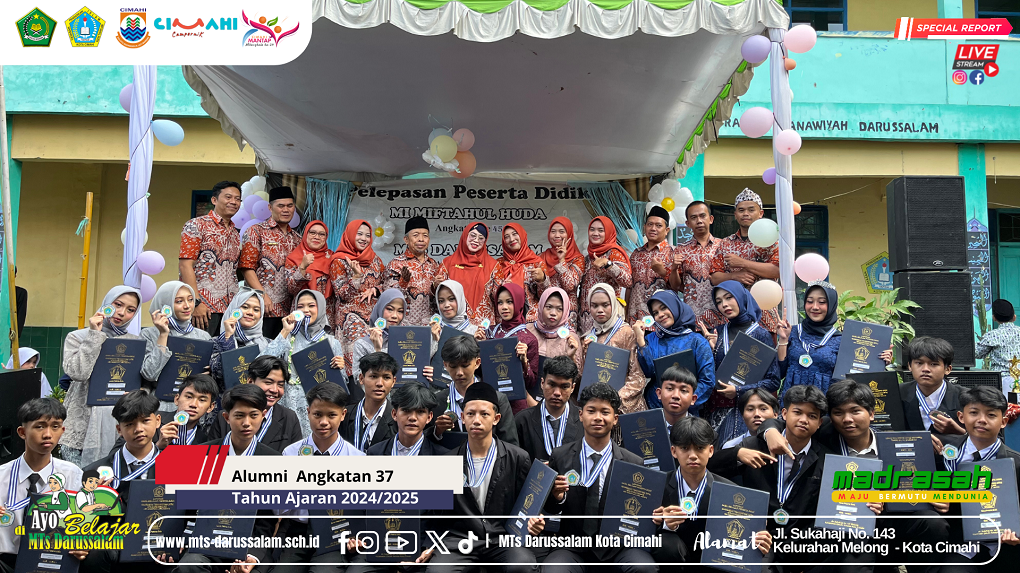 Perpisahan Siswa Angkatan Ke 37 TA. 2024/2025